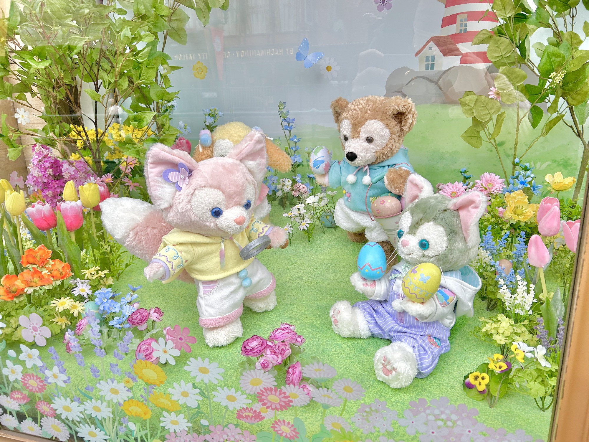 ディズニー　ダッフィー　カムファインドスプリング　リーナベル　お花見3点セット ダッフィー＆フレンズのカム・ファインド・スプリング！」限定