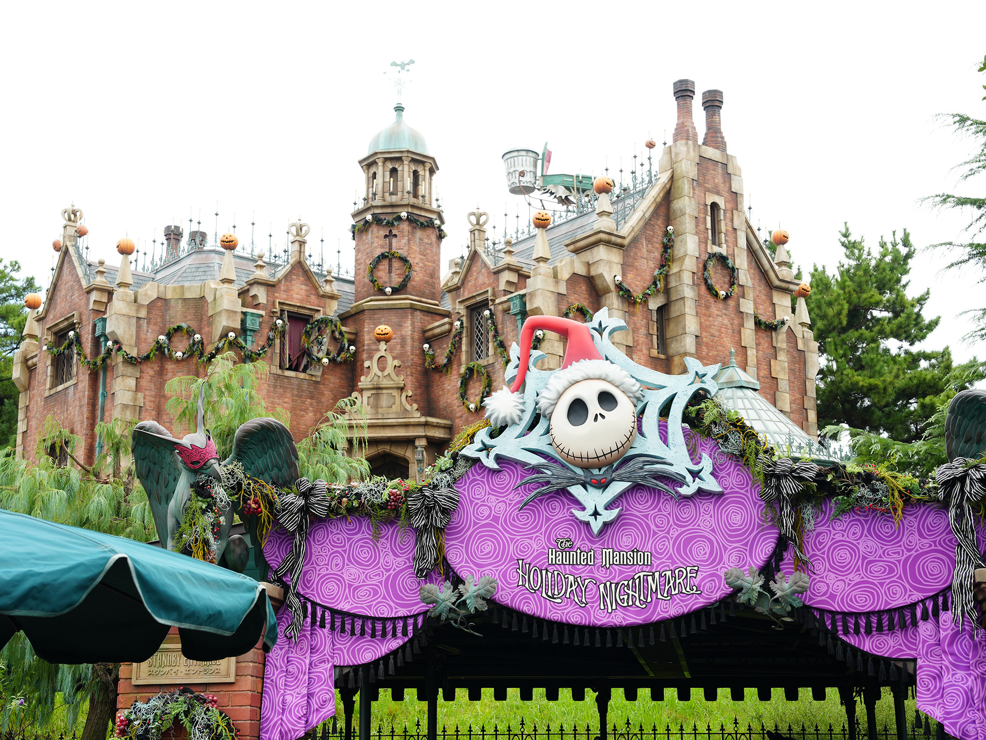 ホンテッドマンション☆エプロン☆WDW☆ディズニー☆Disneyハロウィン