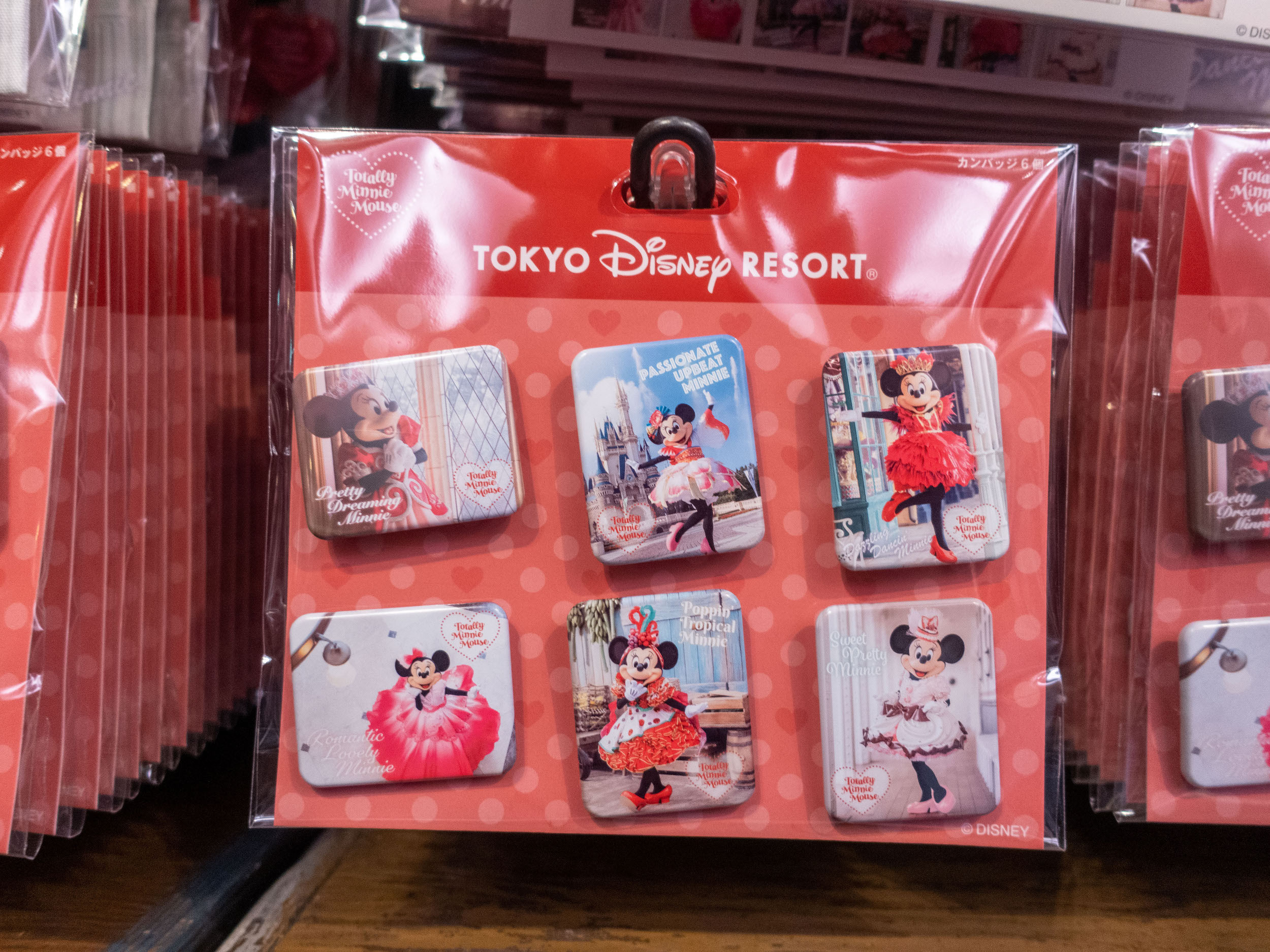 Disney - トータリーミニーマウス トートバッグ チャーム付き 未