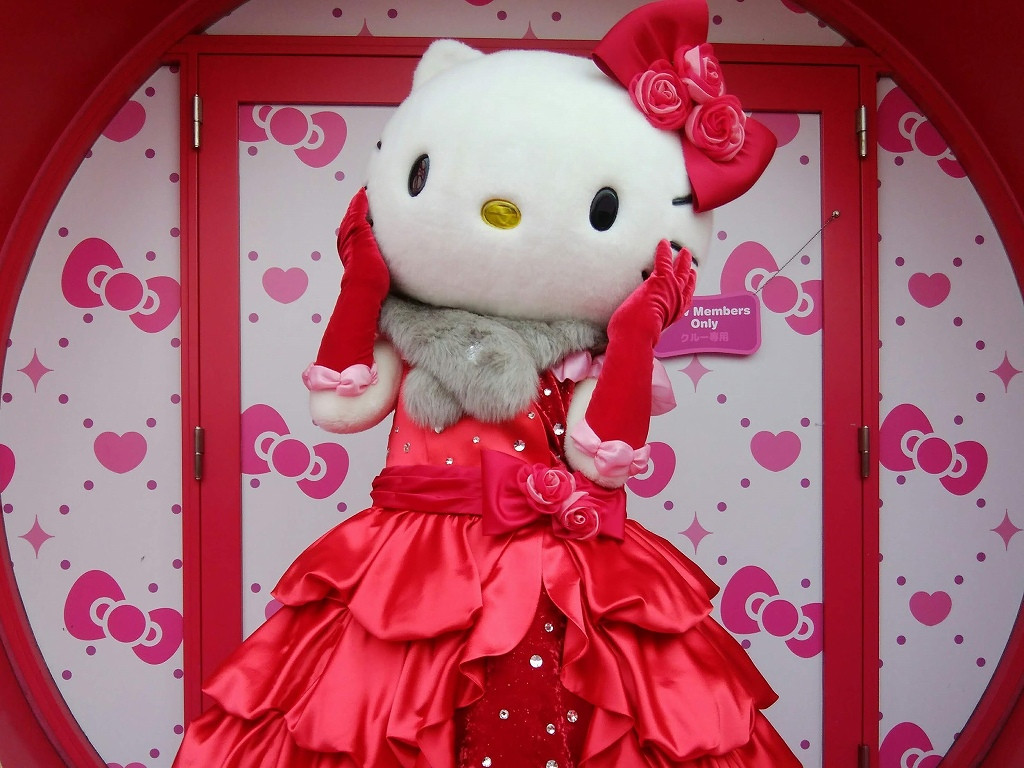 USJ】ハローキティを解説！ユニバにいる理由は？グリーティングや
