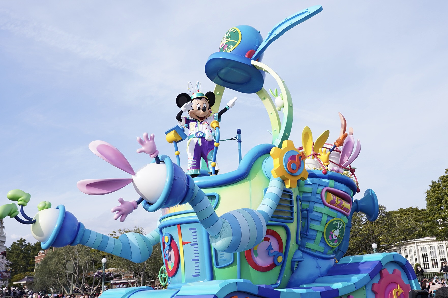 4K】うさたま大脱走！東京ディズニーランド ディズニー